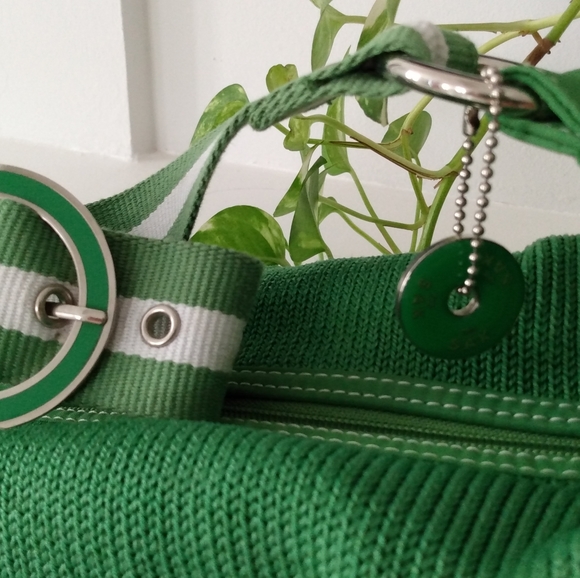 💚The SAk green & white shoulder bag purse - Picture 12 of 13